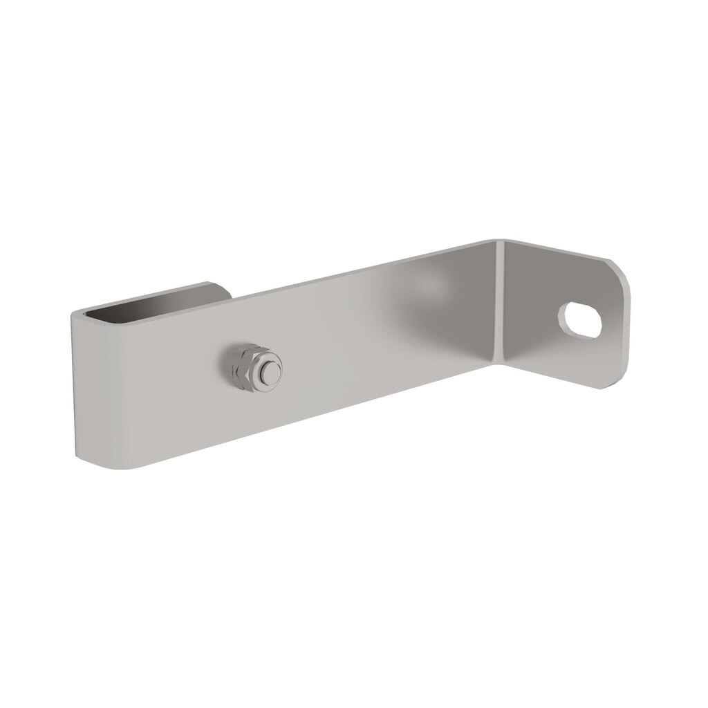 Munk Wandhalter, starr 200mm, Edelstahl Produktabbildung: Munk Wandhalter, starr 200mm, Edelstahl