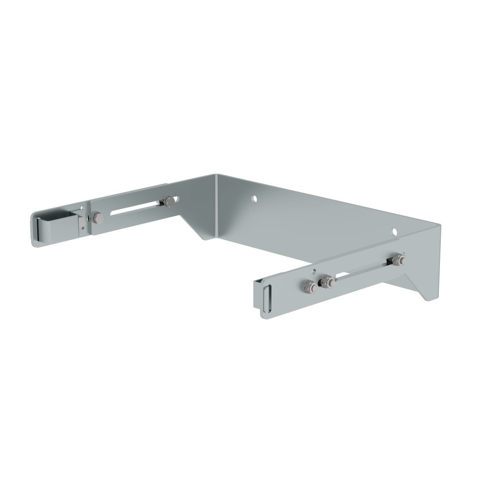 Produktabbildung: Munk Wandhalter U-Bügel, verstellbar 375-500mm, Stahl verzinkt