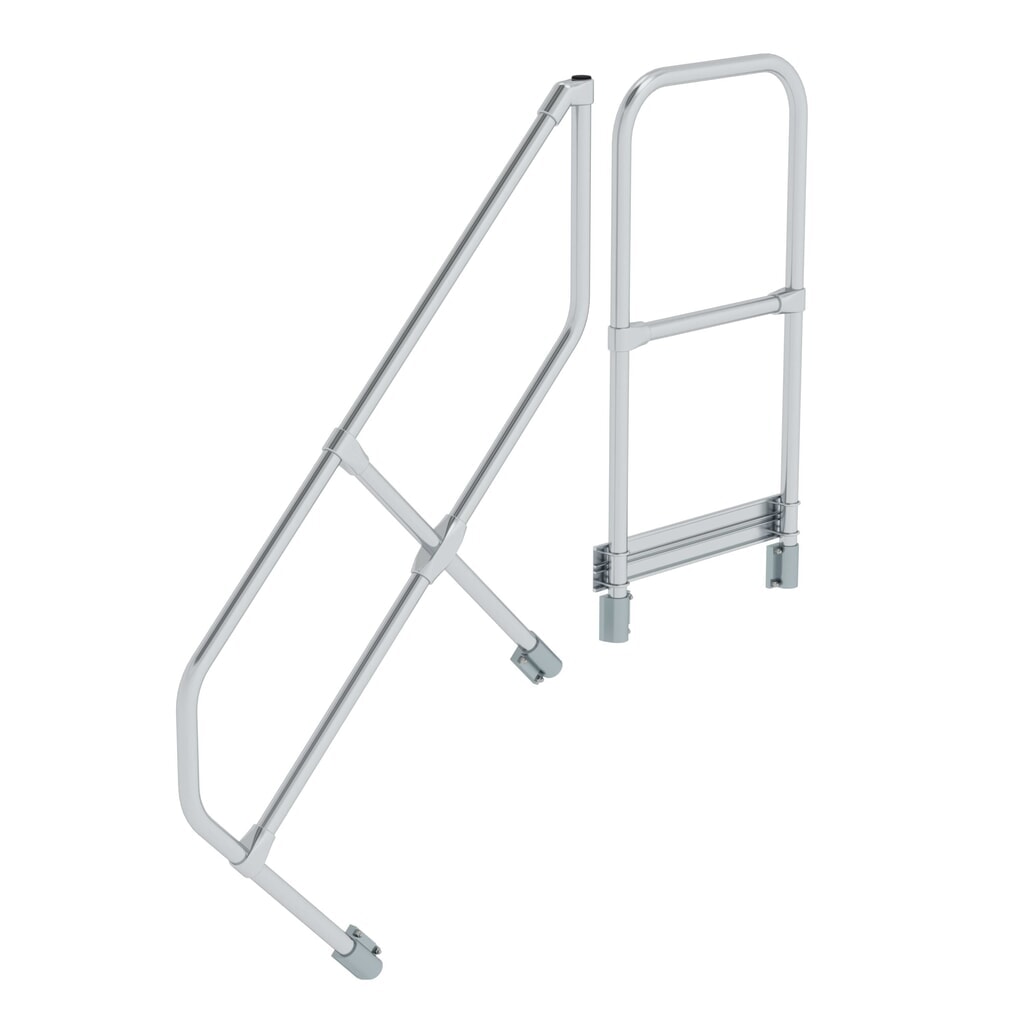 Munk Zweiter Handlauf für Treppe mit Plattform 45° 4 Stufen Produktabbildung: Munk Zweiter Handlauf für Treppe mit Plattform 45° 4 Stufen