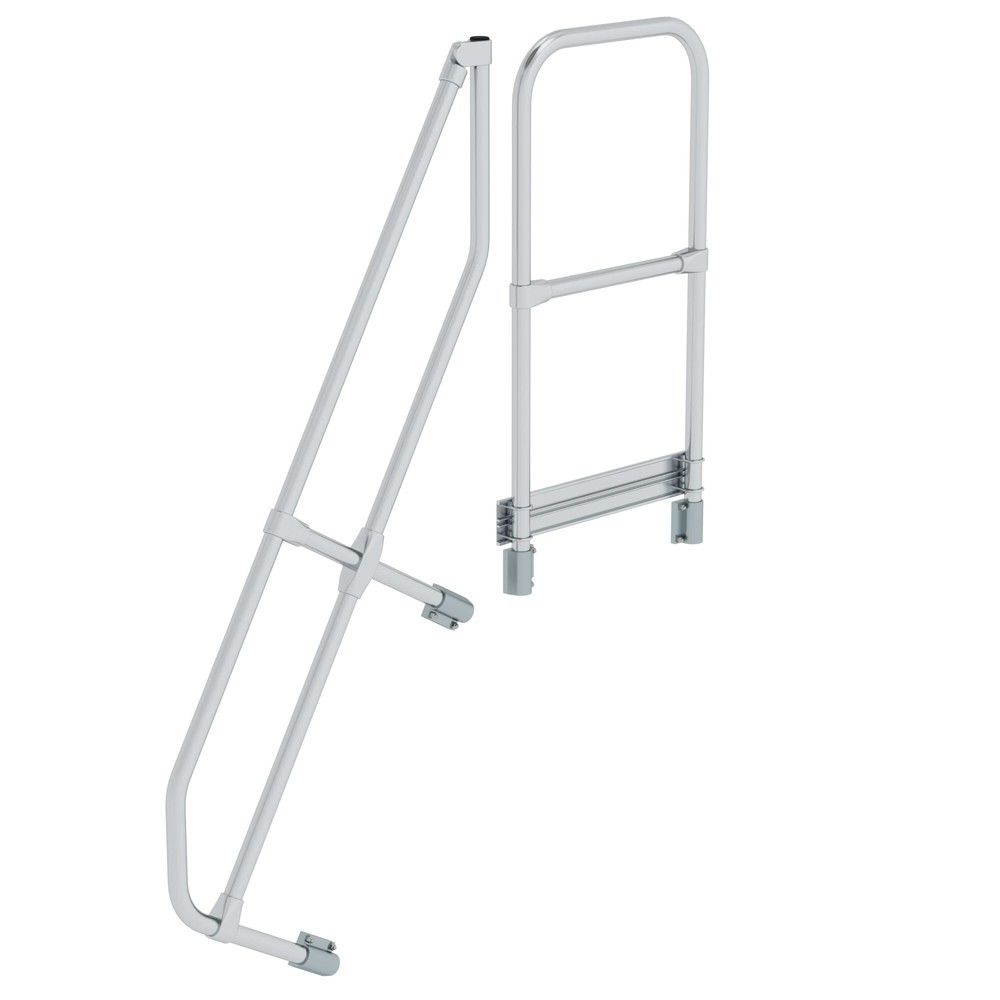 Produktabbildung: Munk Zweiter Handlauf für Treppe mit Plattform 60° 5 Stufen