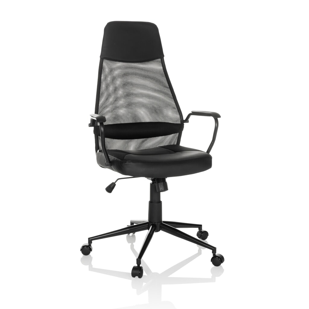MyBuero Chefsessel MARCOZ, Wippmechanik, Tragkraft 120 kg, schwarz Produktabbildung Nr. 5: MyBuero Chefsessel MARCOZ, Wippmechanik, Tragkraft 120 kg, schwarz