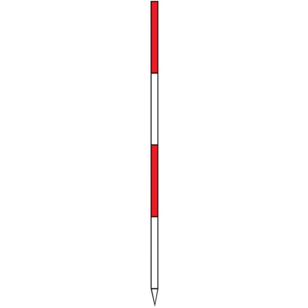 Produktabbildung: NEDO Fluchtstab 2m STA steckbar,m.1 Spitze 24mm