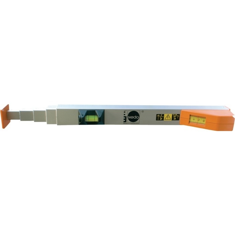 Produktabbildung: NEDO Teleskopmaßstab mEssfix, Länge 0,37 m, Messbereich 0,37 - 1 m, 0,7 kg