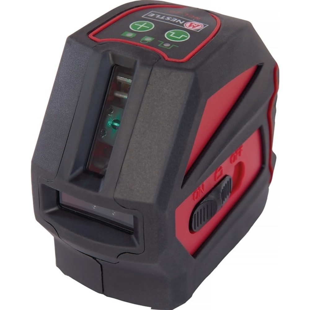 Produktabbildung: NESTLE Kreuzlinienlaser NCL-2G SET, 20 (50 m. Empfänger) m, ± 3 mm/10 m