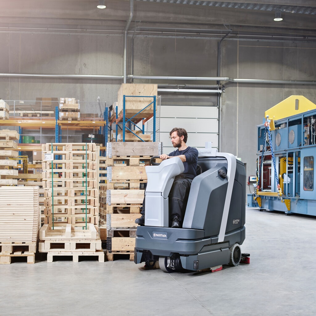 Nilfisk® Aufsitz-Scheuer-Saugmaschine SC6000 860D, Arbeitsbreite 863 mm Produktabbildung Nr. 8: Nilfisk® Aufsitz-Scheuer-Saugmaschine SC6000 860D, Arbeitsbreite 863 mm