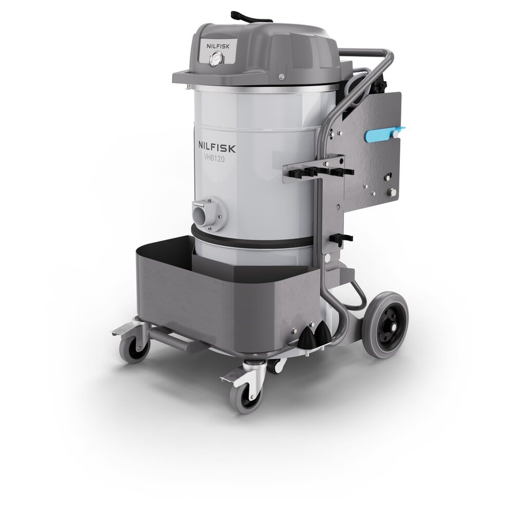 Produktabbildung: Nilfisk® batteriebetriebener Sicherheitssauger VHB120
