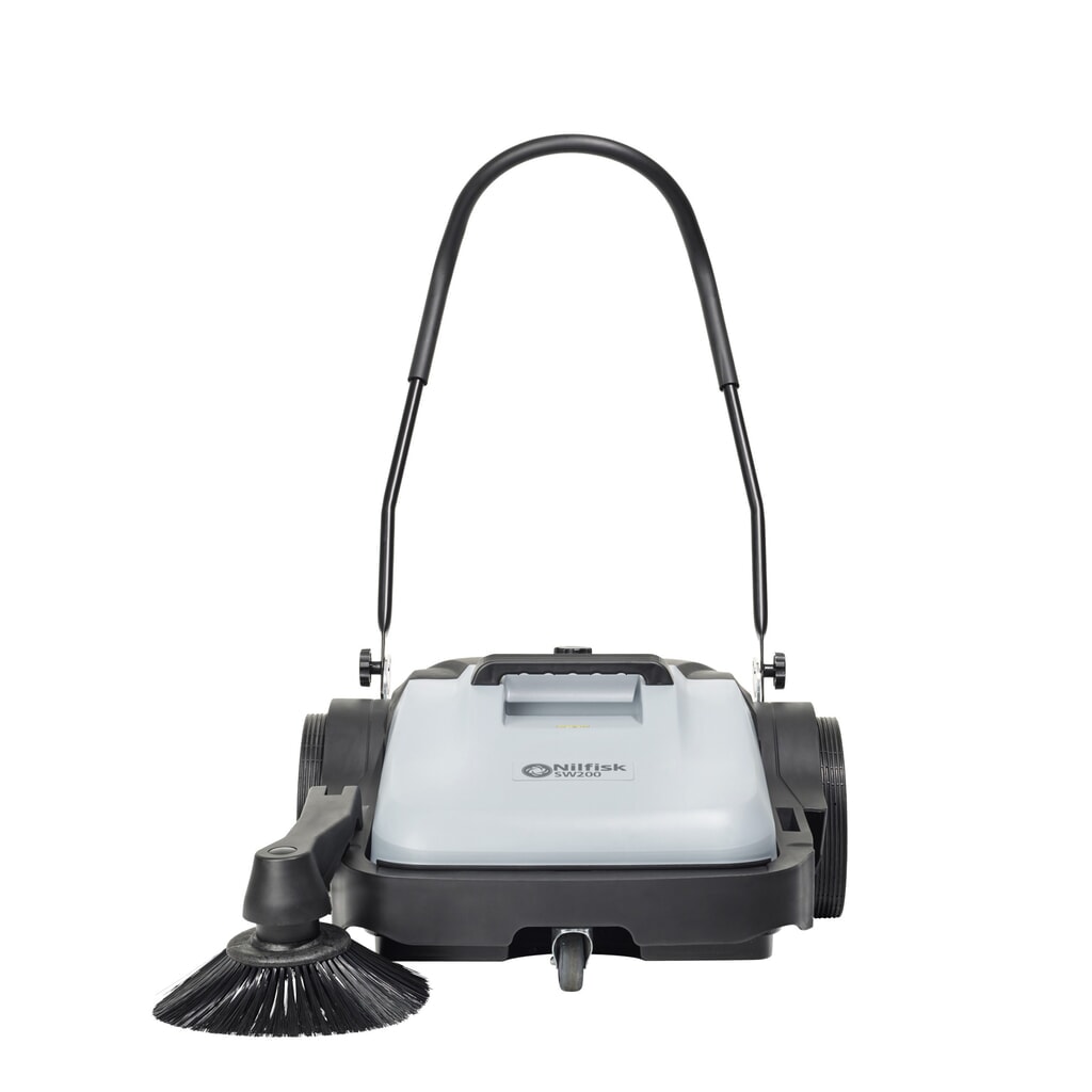 Nilfisk® Handkehrmaschine mit Überwurfkehrprinzip SW200, Kehrbreite 700 mm Produktabbildung Nr. 2: Nilfisk® Handkehrmaschine mit Überwurfkehrprinzip SW200, Kehrbreite 700 mm