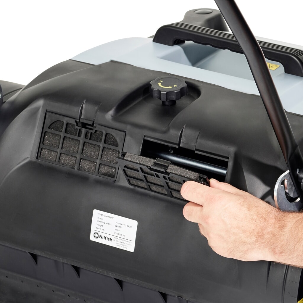 Nilfisk® Handkehrmaschine mit Überwurfkehrprinzip SW200, Kehrbreite 700 mm Produktabbildung Nr. 7: Nilfisk® Handkehrmaschine mit Überwurfkehrprinzip SW200, Kehrbreite 700 mm
