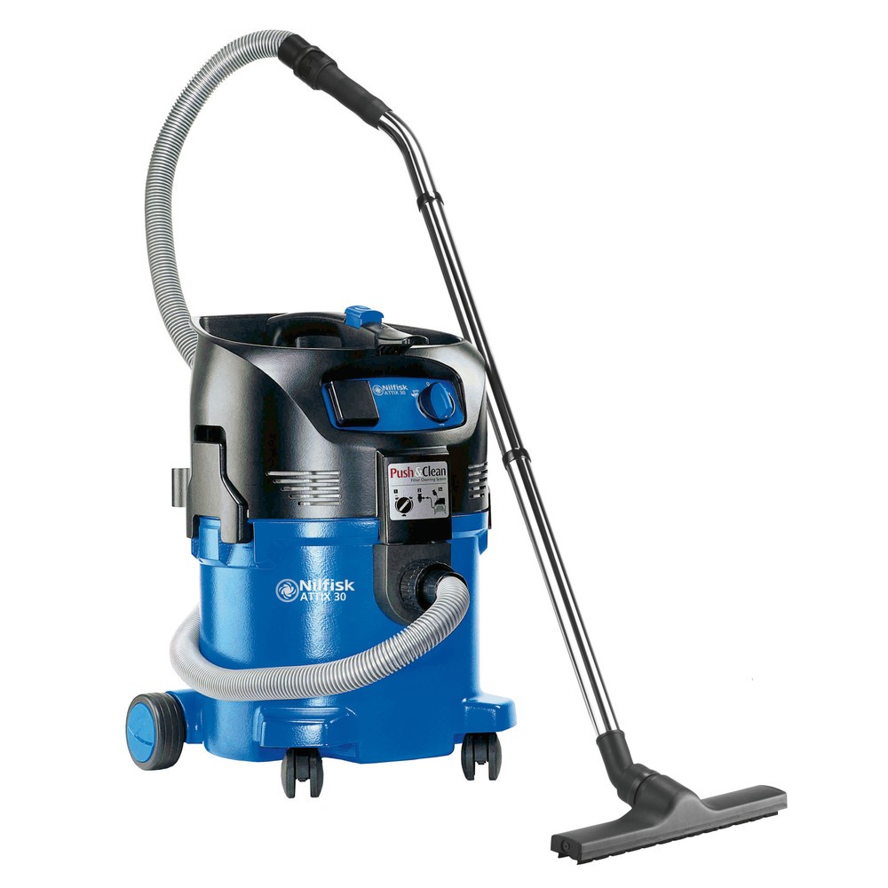 Produktabbildung: Nilfisk® Industrieller Nass-/Trockensauger ATTIX 30-11 PC, 1.500 W, 30 l, inkl. Steckdose