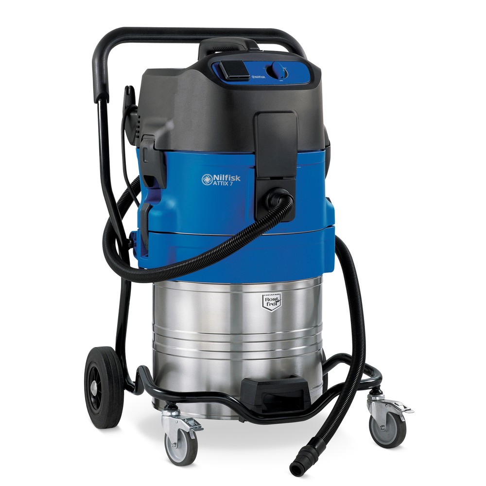 Produktabbildung: Nilfisk® Industriestaubsauger ATTIX 751-21, nass + trocken, 1.500 W, 70 l