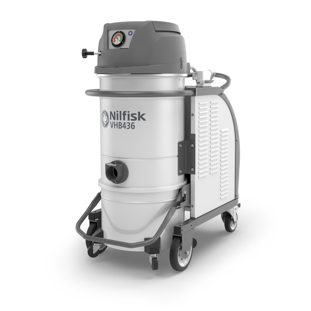 Nilfisk® Industriestaubsauger VHB436, batteriebetrieben, Lithium-Ionen Produktabbildung: Nilfisk® Industriestaubsauger VHB436, batteriebetrieben, Lithium-Ionen