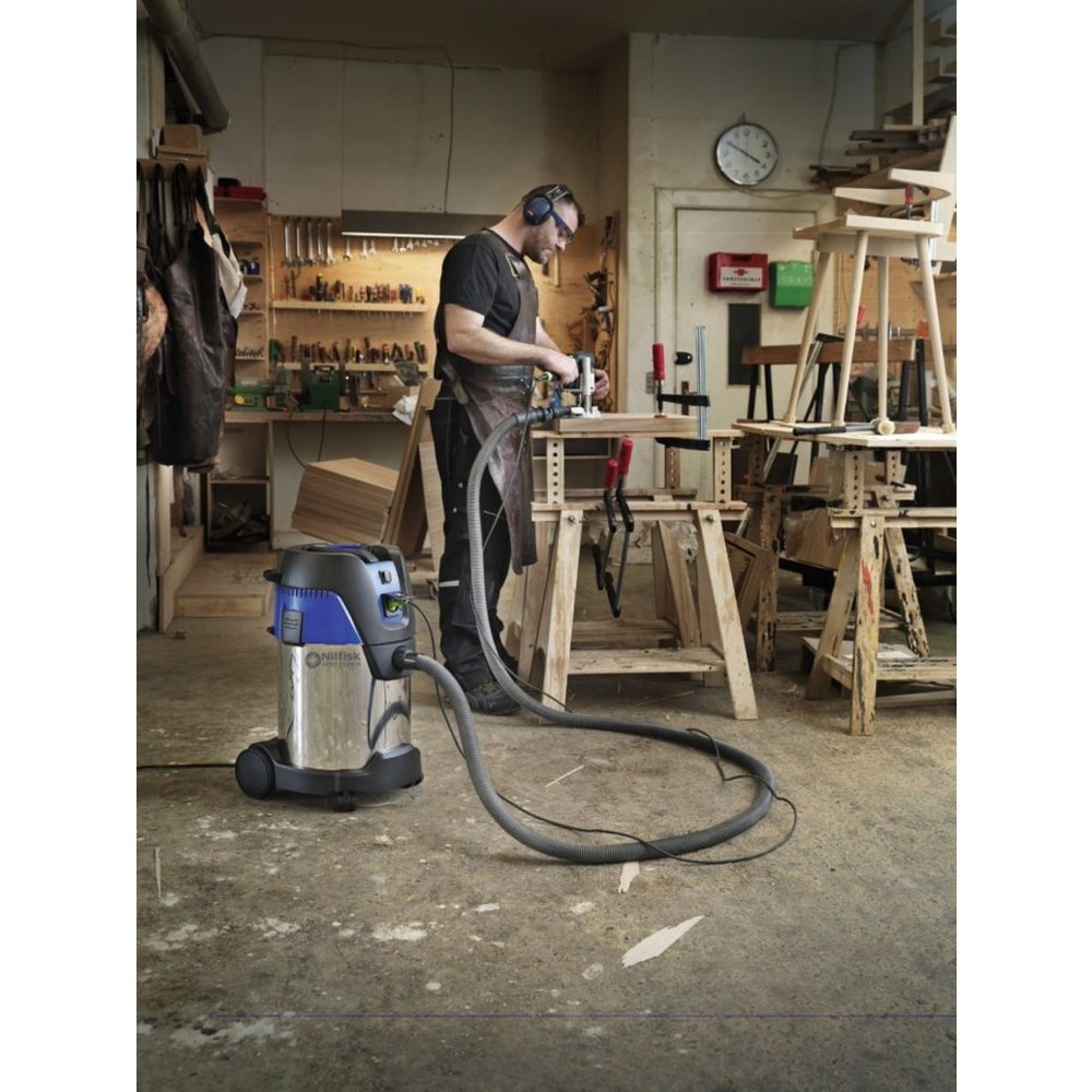Produktabbildung Nr. 4: Nilfisk® Nass-/Trockensauger AERO 31-21 PC INOX, nass + trocken, 1.250 W, 30 l