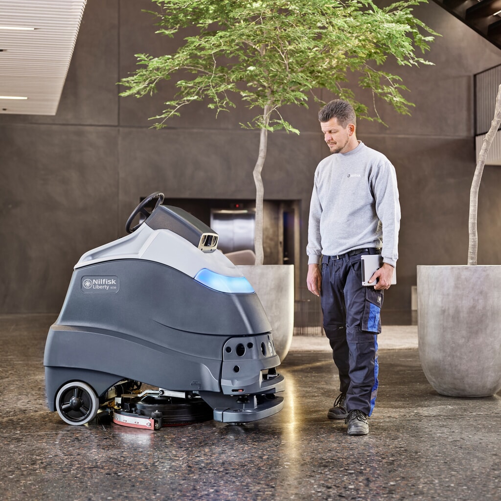Nilfisk® Reinigungsroboter Liberty SC50, für mittlere bis große Reinigungsflächen Produktabbildung Nr. 8: Nilfisk® Reinigungsroboter Liberty SC50, für mittlere bis große Reinigungsflächen