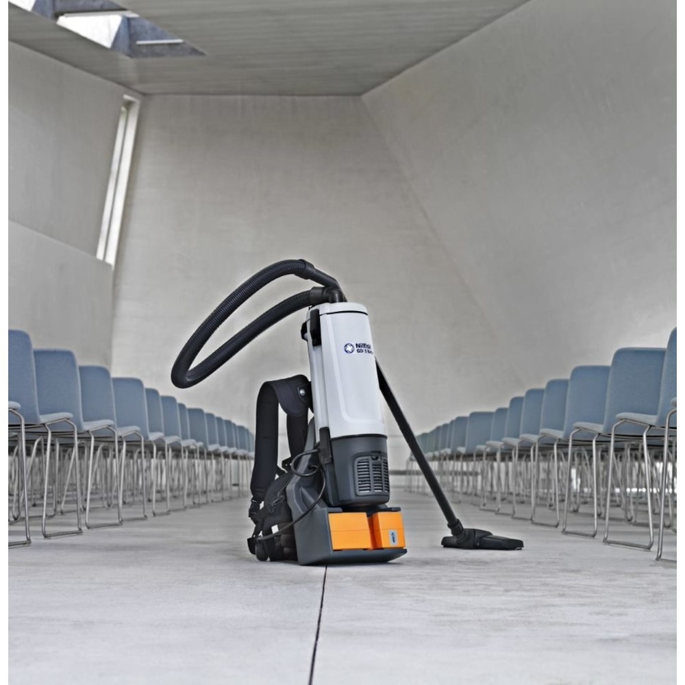 Produktabbildung Nr. 3: Nilfisk® Rucksacksauger GD5 Battery, 2 Batterien