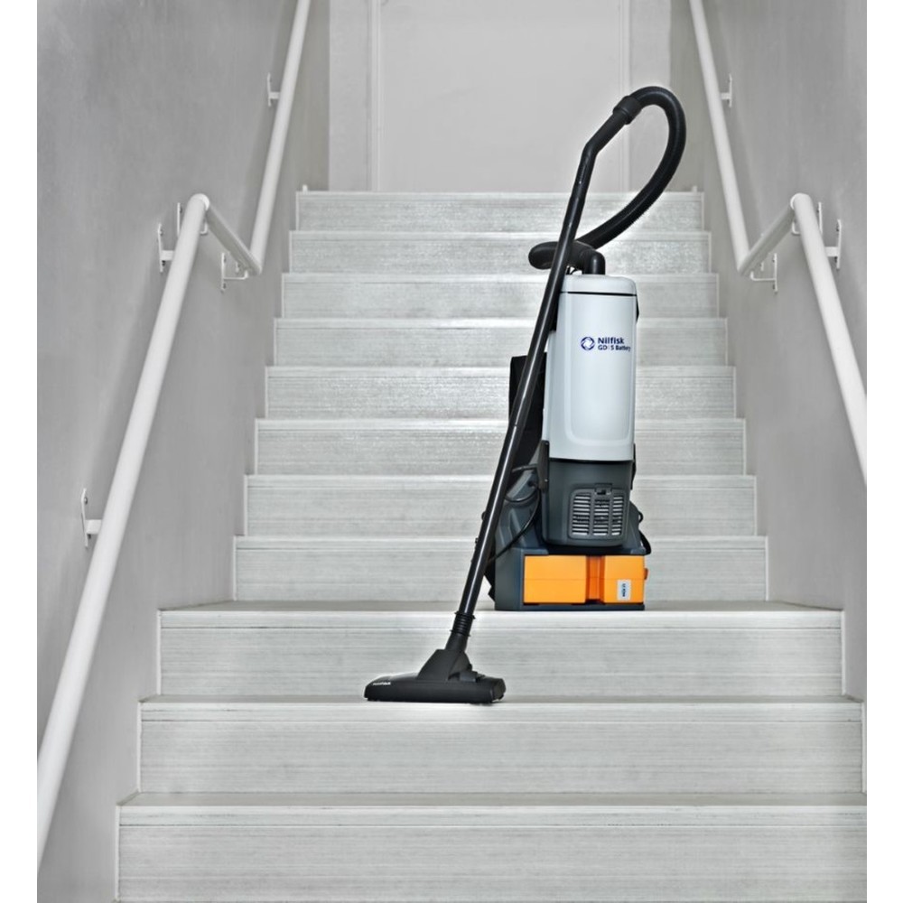 Produktabbildung Nr. 4: Nilfisk® Rucksacksauger GD5 Battery, 2 Batterien