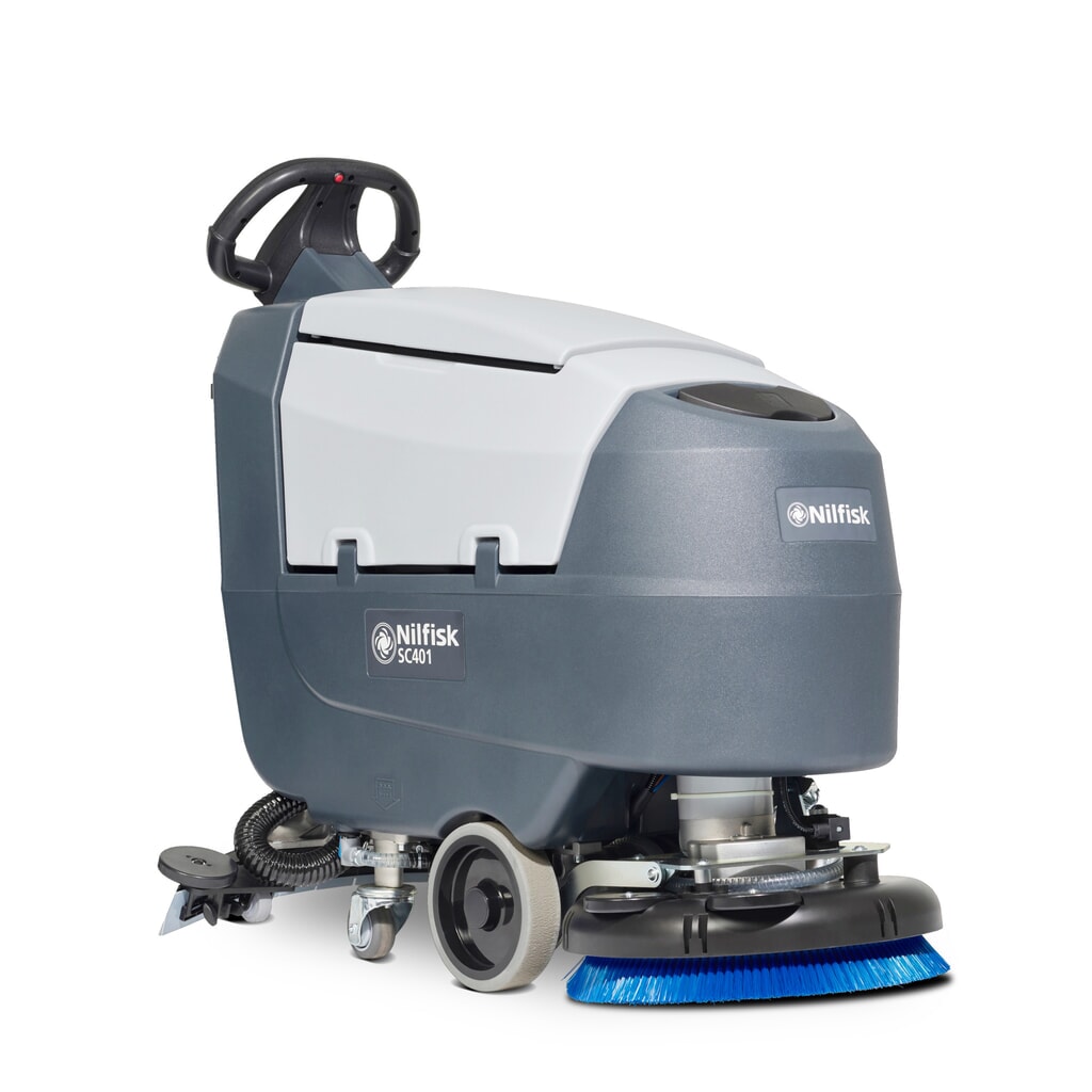 Produktabbildung: Nilfisk® Handgeführte Scheuer-Saugmaschine SC401 E, kabelbetrieben