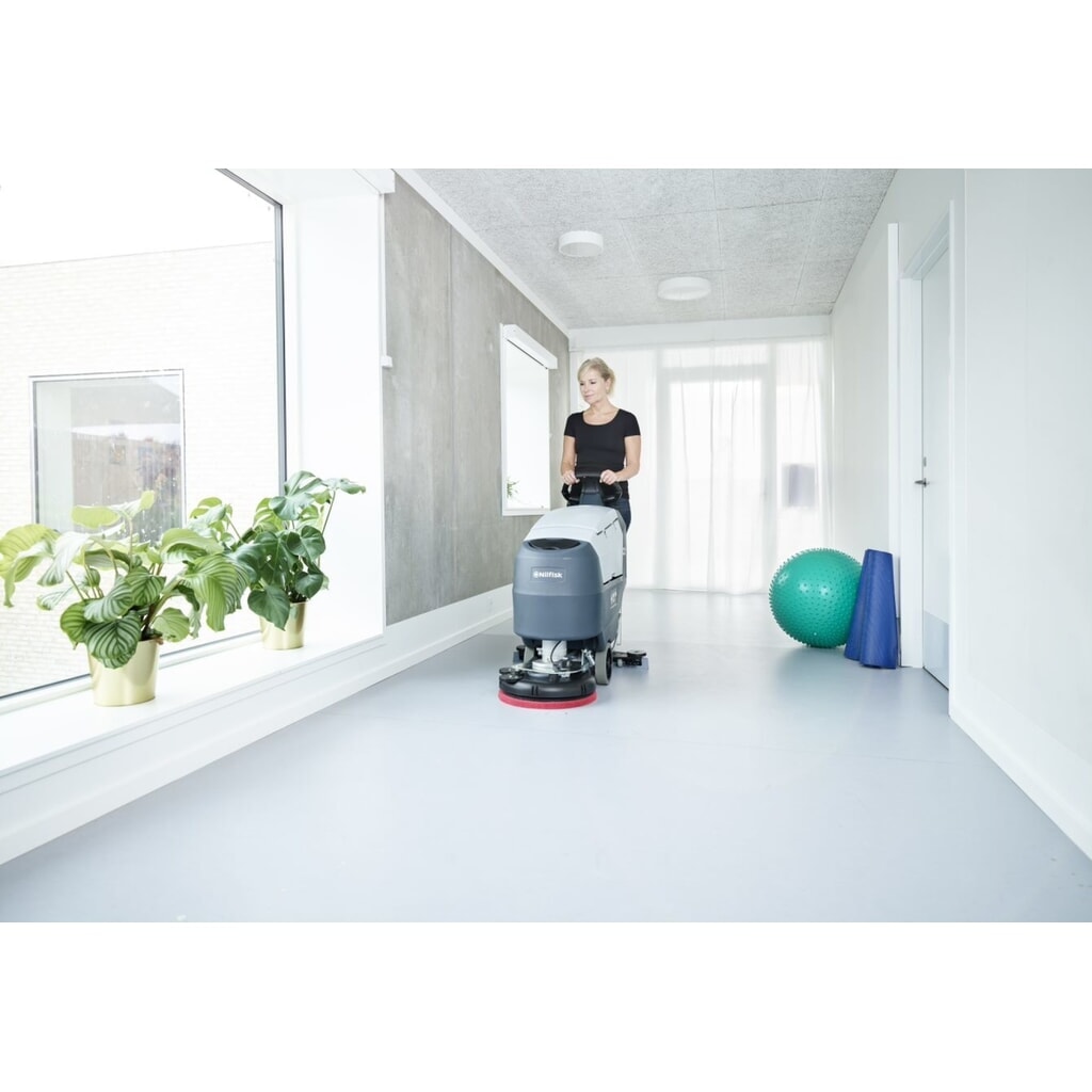 Nilfisk® Handgeführte Scheuer-Saugmaschine SC401 B Kombi, Batterie Produktabbildung Nr. 4: Nilfisk® Handgeführte Scheuer-Saugmaschine SC401 B Kombi, Batterie