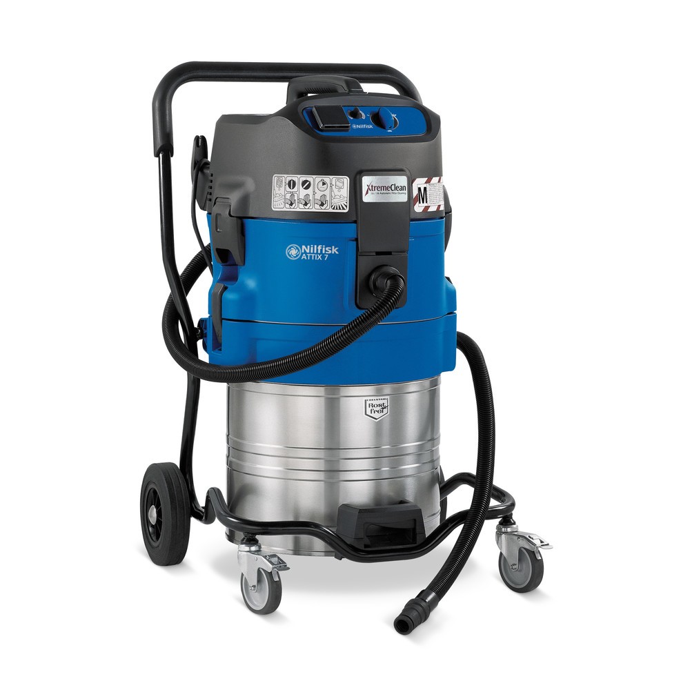 Produktabbildung: Nilfisk® Sicherheitssauger ATTIX 761-2M XC, nass + trocken, 1.500 W, 70 l, Staubklasse M
