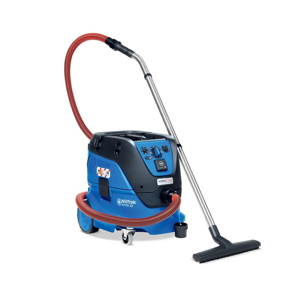 Sicherheitssauger Nilfisk® ATTIX 33-2M IC, nass + trocken Produktabbildung: Sicherheitssauger Nilfisk® ATTIX 33-2M IC, nass + trocken