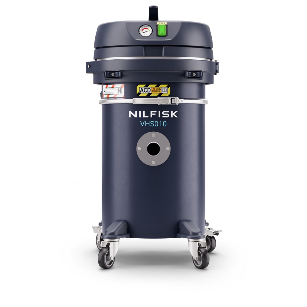 Produktabbildung: Nilfisk® Sicherheitssauger VHS010 für brennbaren & gefährlichen Staub, ACD zertifiziert  HC ACD