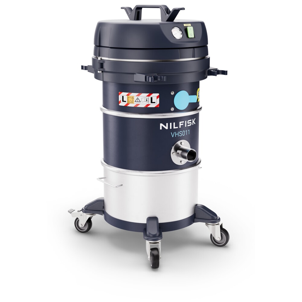 Produktabbildung: Nilfisk® Sicherheitssauger VHS011 für brennbaren & gefährlichen Staub in der Zone Z22 LC Z22 EXA AU