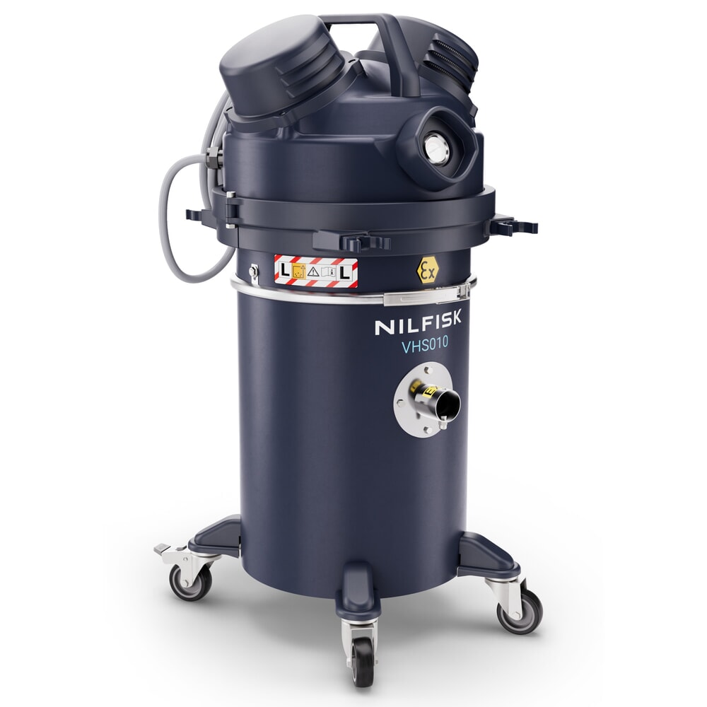 Produktabbildung Nr. 4: Nilfisk® Sicherheitssauger VHS011 für brennbaren & gefährlichen Staub in der Zone Z22 LC Z22 EXA
