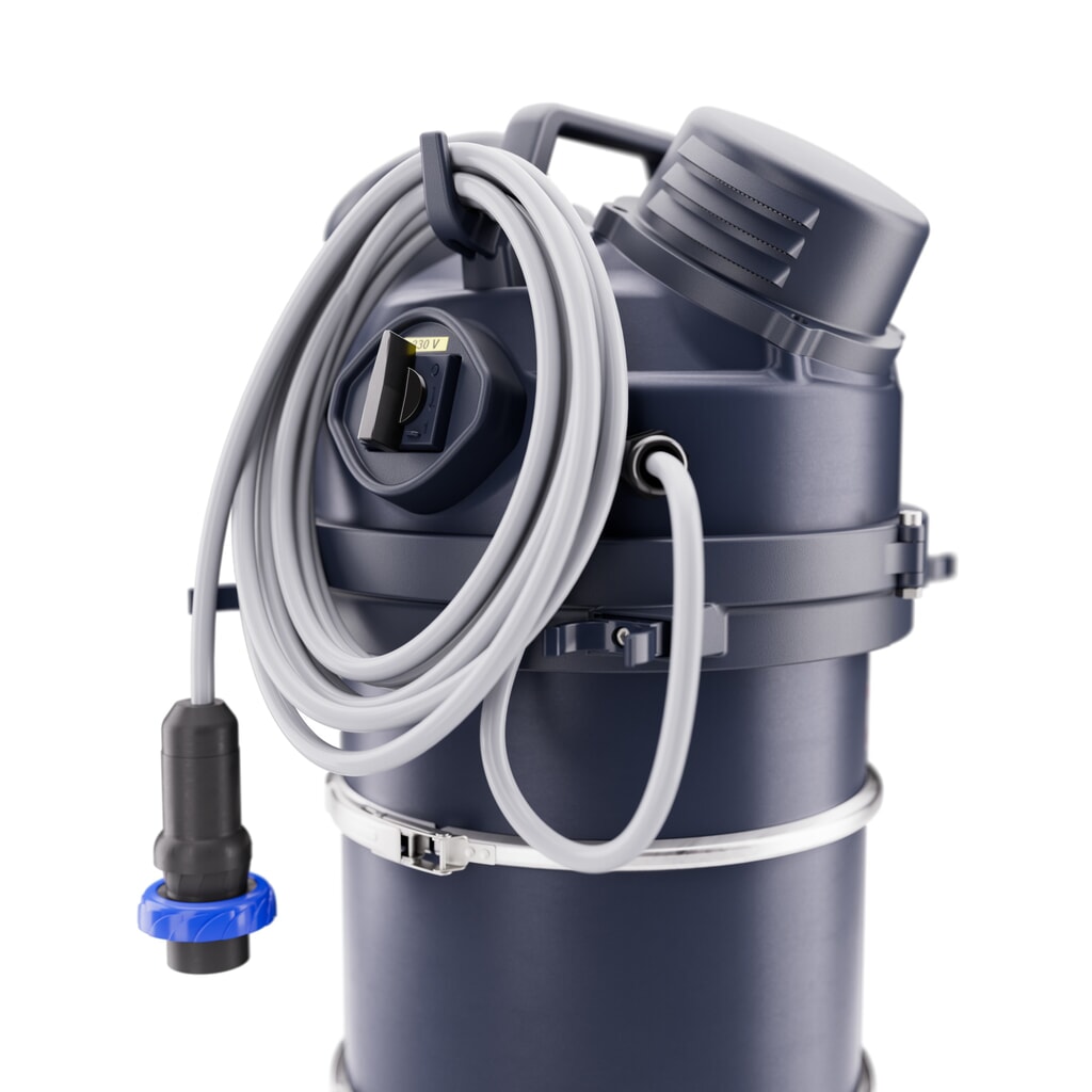 Produktabbildung Nr. 5: Nilfisk® Sicherheitssauger VHS011 für brennbaren & gefährlichen Staub in der Zone Z22 LC Z22 EXA