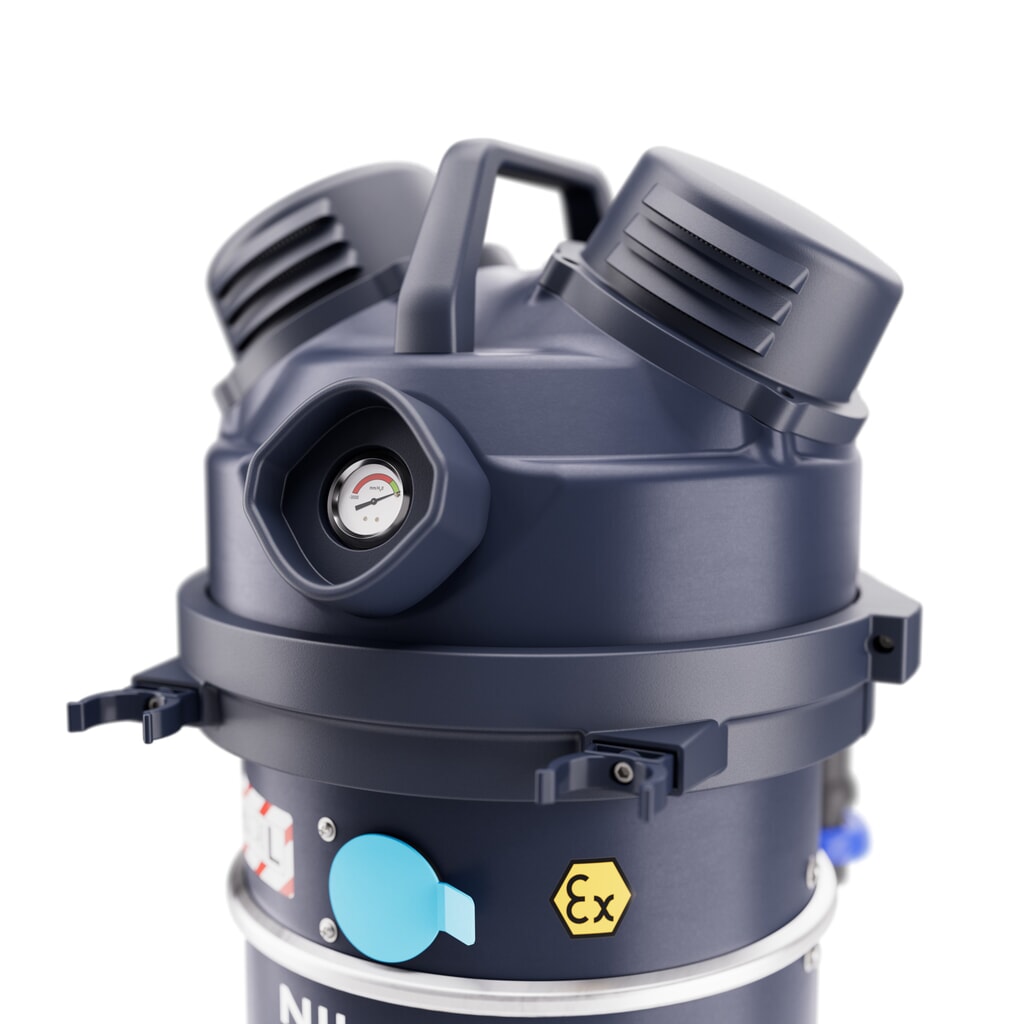 Nilfisk® Sicherheitssauger VHS011 für brennbaren & gefährlichen Staub in der Zone Z22 LC Z22 EXA Produktabbildung Nr. 4: Nilfisk® Sicherheitssauger VHS011 für brennbaren & gefährlichen Staub in der Zone Z22 LC Z22 EXA