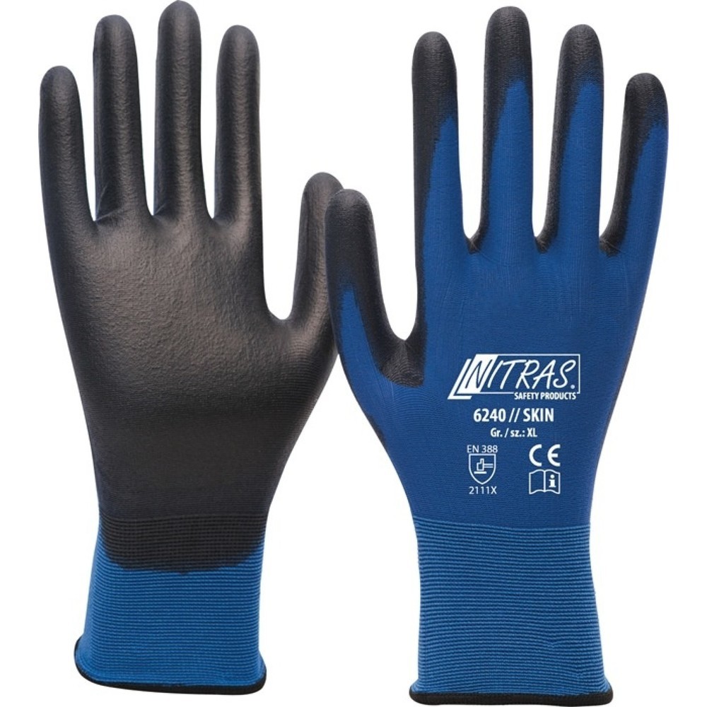 Produktabbildung: NITRAS Handschuhe Nitras Skin Gr.10