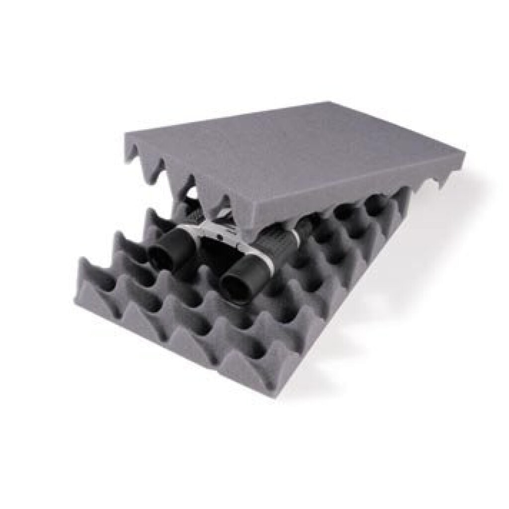 Produktabbildung: Noppenschaum-Zuschnitte, LxBxH 297 x 210 x 40 mm, DIN A4