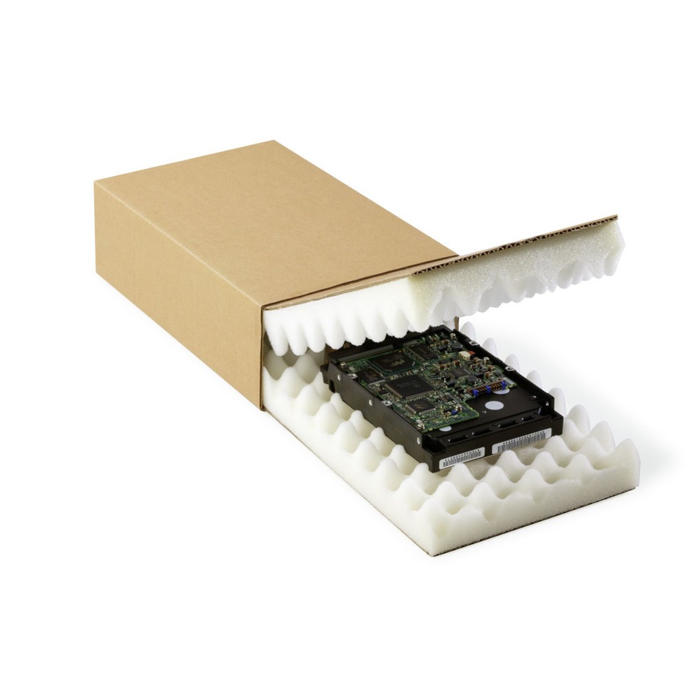 Produktabbildung Nr. 4: Noppenschaumverpackung, 272 x 157 x 70 mm, , braun