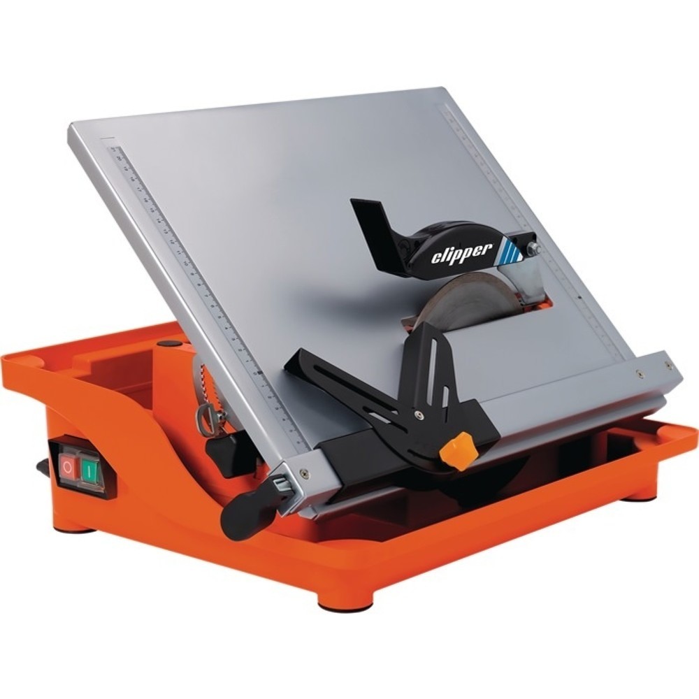 Produktabbildung: NORTON CLIPPER Fliesenschneidmaschine TT 200 EM, Tisch-L460xB360mm, 12 mm, max. 200 mm 800 W