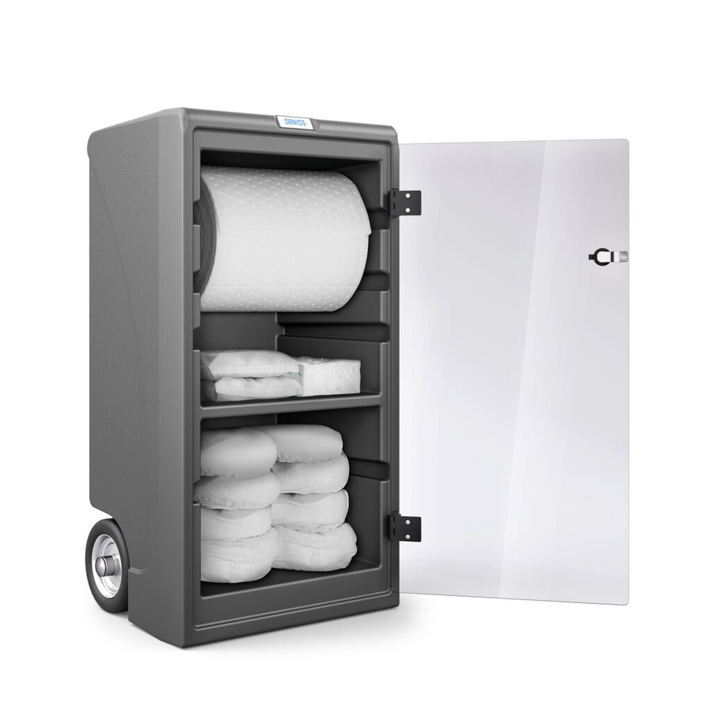 Notfall-Set Caddy Small, Öl, Aufnahmekapazität 55 l Produktabbildung: Notfall-Set Caddy Small, Öl, Aufnahmekapazität 55 l