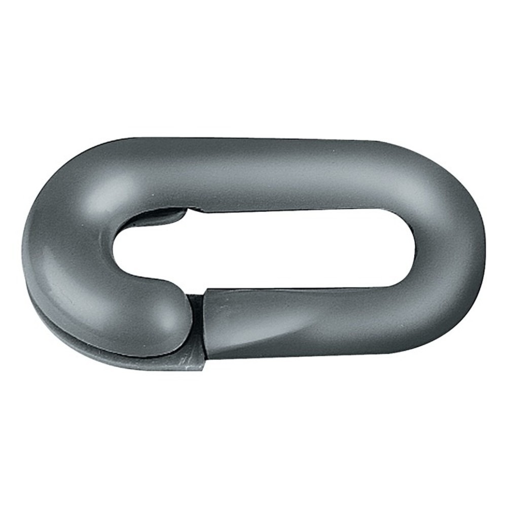 Produktabbildung: Notglied, Kunststoff schwarz 6 mm, für Absperrketten