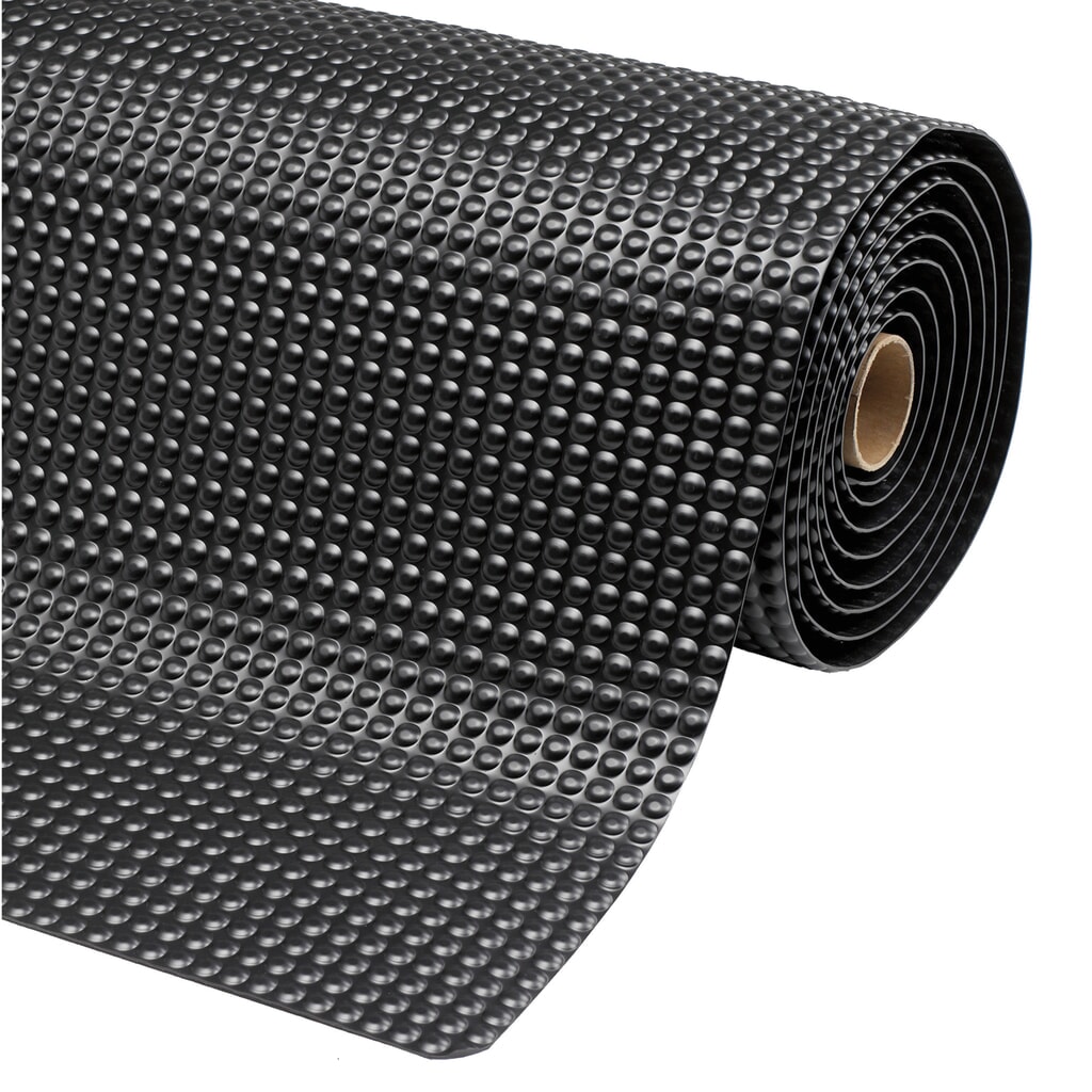 NoTrax Anti-Ermüdungsmatte aus PVC, Mikrozellen-Vinyl-Rückseite, BxL 600 x 910 mm, schwarz Produktabbildung: NoTrax Anti-Ermüdungsmatte aus PVC, Mikrozellen-Vinyl-Rückseite, BxL 600 x 910 mm, schwarz