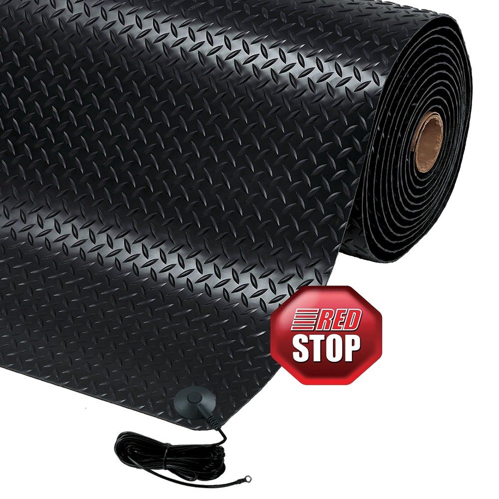 Produktabbildung Nr. 3: NoTrax Anti-Ermüdungsmatte Diamond Stat™, BxL lfm x 910 mm, schwarz
