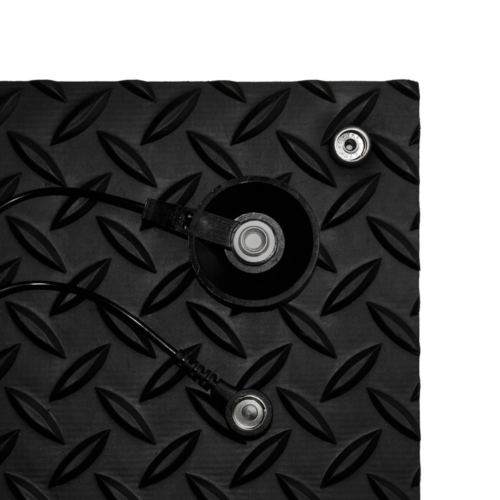 Produktabbildung Nr. 2: NoTrax Anti-Ermüdungsmatte Diamond Stat™, BxL 600 x 910 mm, schwarz