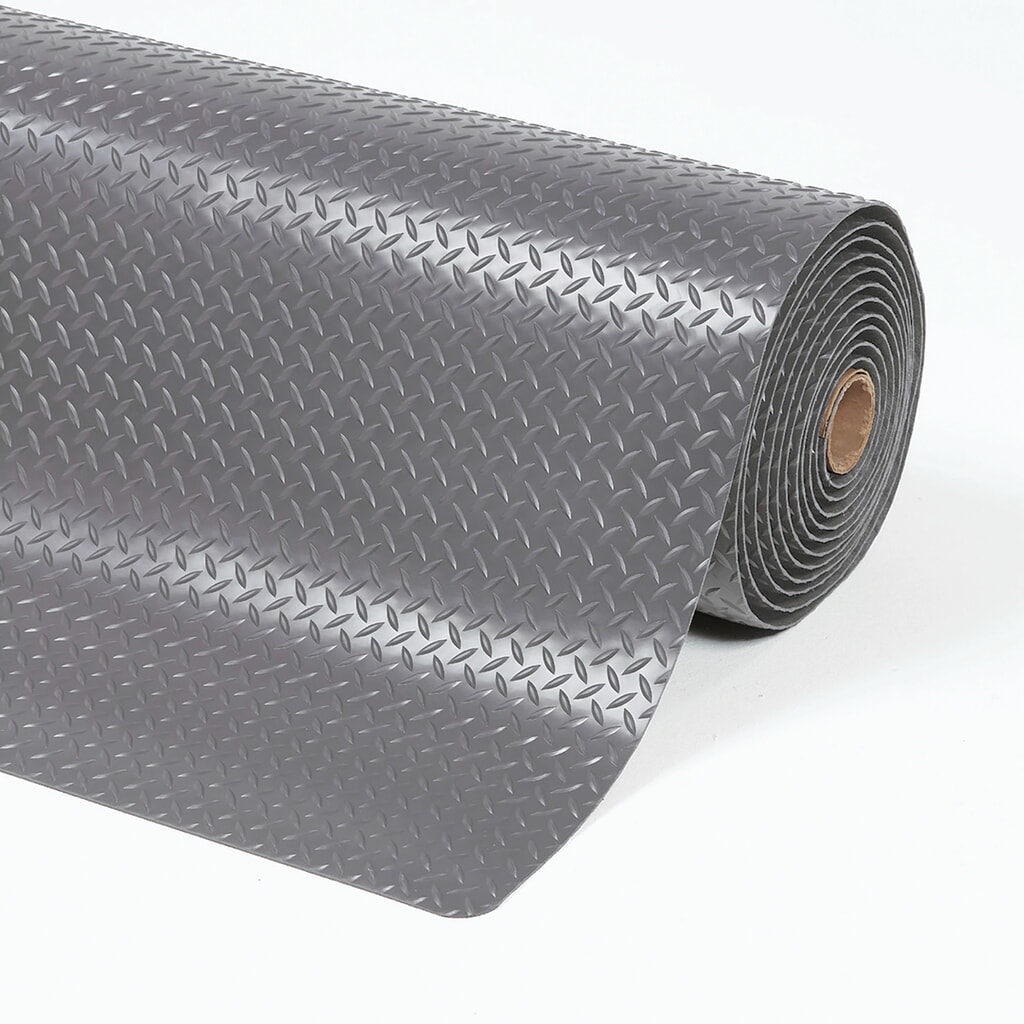 NoTrax Anti-Ermüdungsmatte für Industrie und Handwerk, BxL 600 x 910 mm, grau Produktabbildung Nr. 1: NoTrax Anti-Ermüdungsmatte für Industrie und Handwerk, BxL 600 x 910 mm, grau