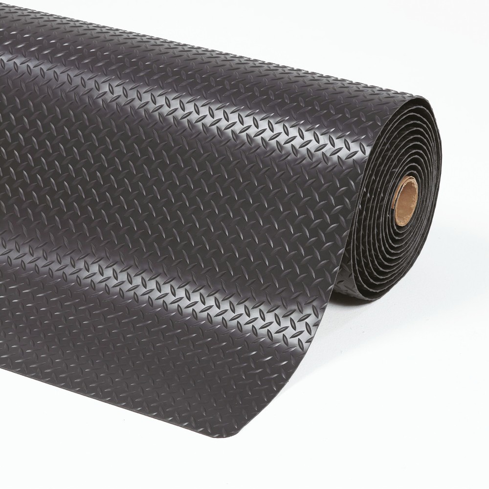 Produktabbildung: NoTrax Anti-Ermüdungsmatte für schwere Belastungen, rutschfest, lfm x 1.520 mm, schwarz