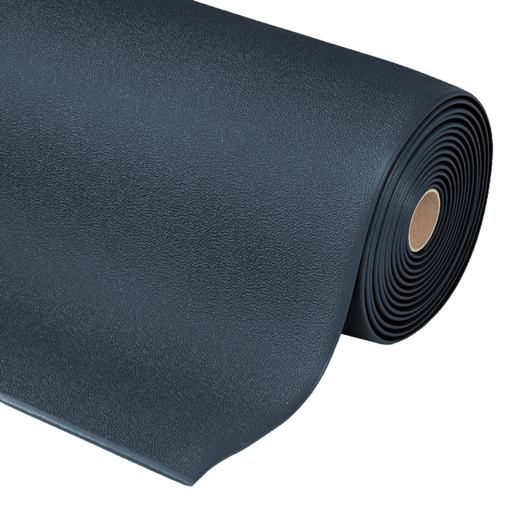 Produktabbildung Nr. 1: NoTrax Anti-Ermüdungsmatte, texturierte Oberfläche, BxL 18,3 m x 910 mm, schwarz