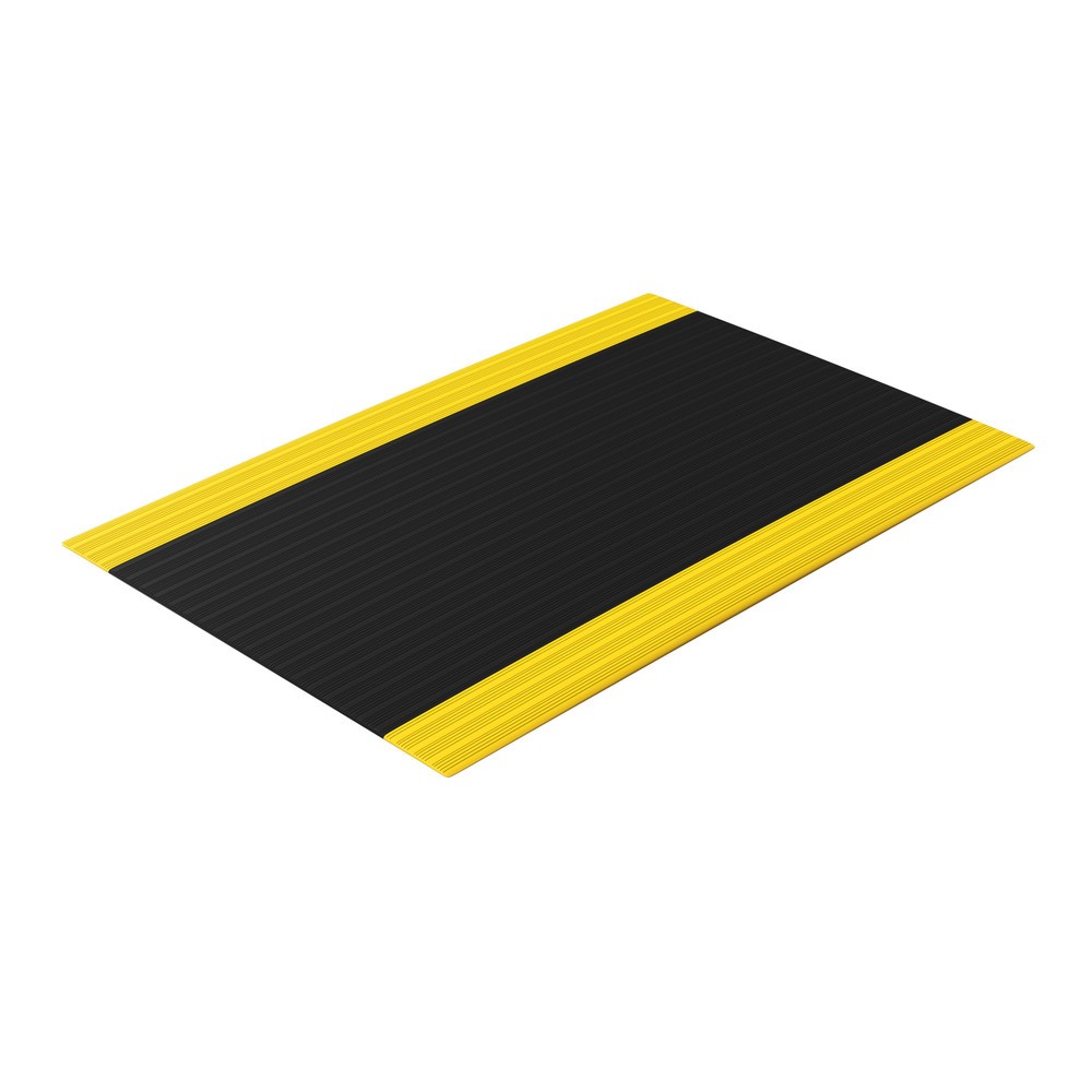 Produktabbildung Nr. 2: NoTrax Anti-Ermüdungsmatte Premium, Vinylschaum, BxL 600 x 910 mm, schwarz/gelb