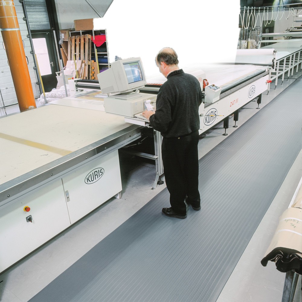 Produktabbildung Nr. 6: NoTrax Anti-Ermüdungsmatte Premium, Vinylschaum, BxL 600 x 910 mm, schwarz/gelb