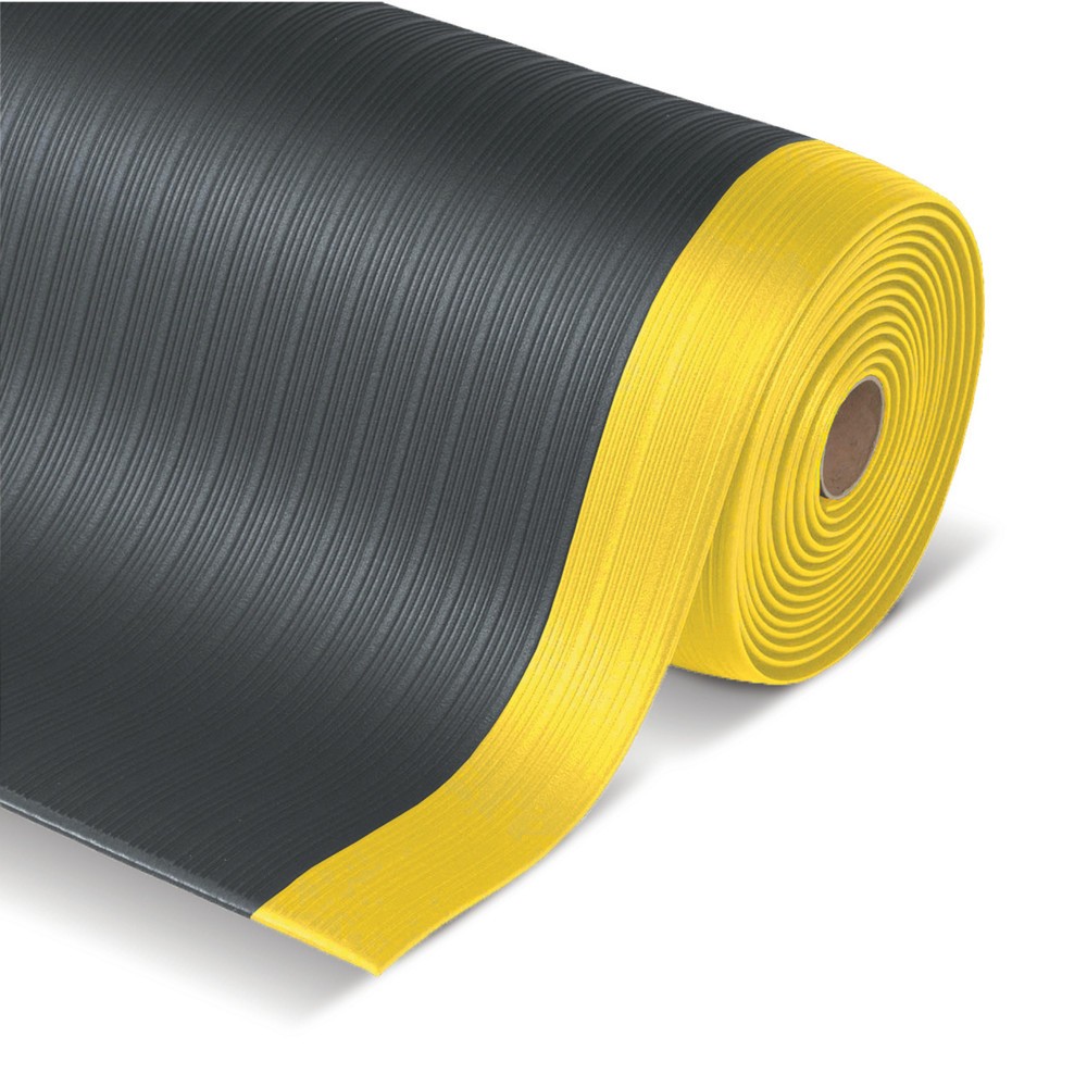 Produktabbildung Nr. 1: NoTrax Anti-Ermüdungsmatte Premium, Vinylschaum, BxL 600 x 910 mm, schwarz/gelb