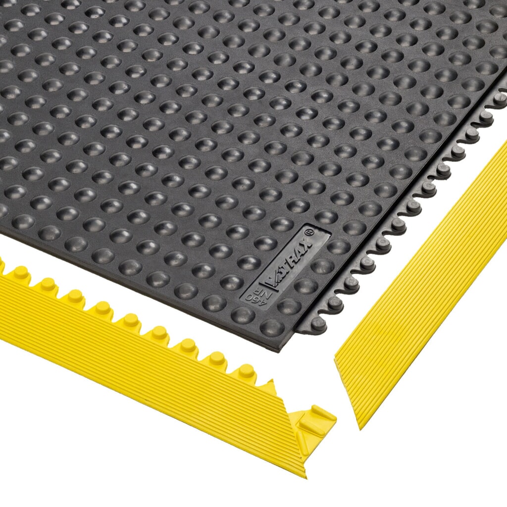 NoTrax Anti-Ermüdungsmatte SkywalkerHD™, BxL 910 x 910 mm, schwarz Produktabbildung: NoTrax Anti-Ermüdungsmatte SkywalkerHD™, BxL 910 x 910 mm, schwarz