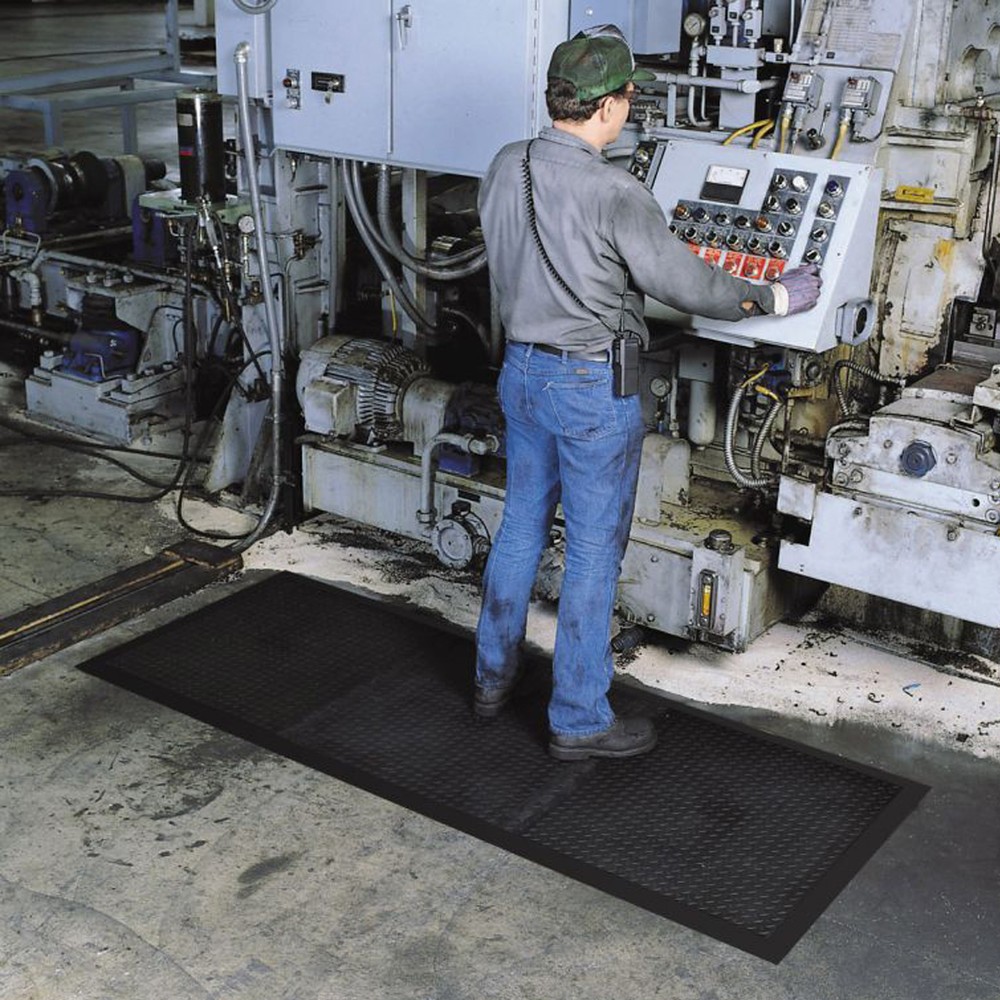Produktabbildung Nr. 2: NoTrax Anti-Ermüdungsmatte System, Mittelstück, 2-seitiger Rand, BxL 710 x 790 mm