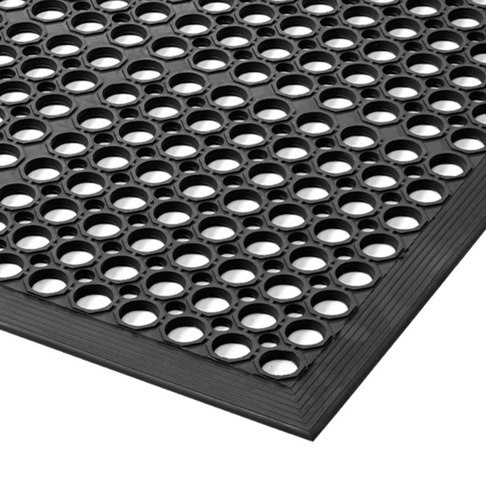 Produktabbildung: NoTrax Arbeitsplatzmatte für Nass- und Trockenbereiche, Loch-Drainage, BxL 910 x 1.520 mm