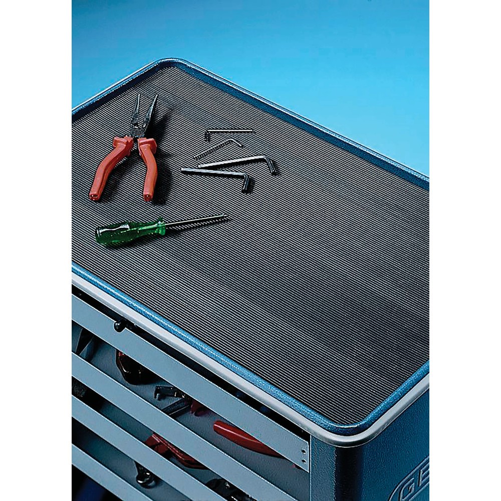 Produktabbildung Nr. 2: NoTrax Gummiauflage Rib ‘n’ Roll P3™, fein gerillt, BxL lfm x 1.000 mm, schwarz