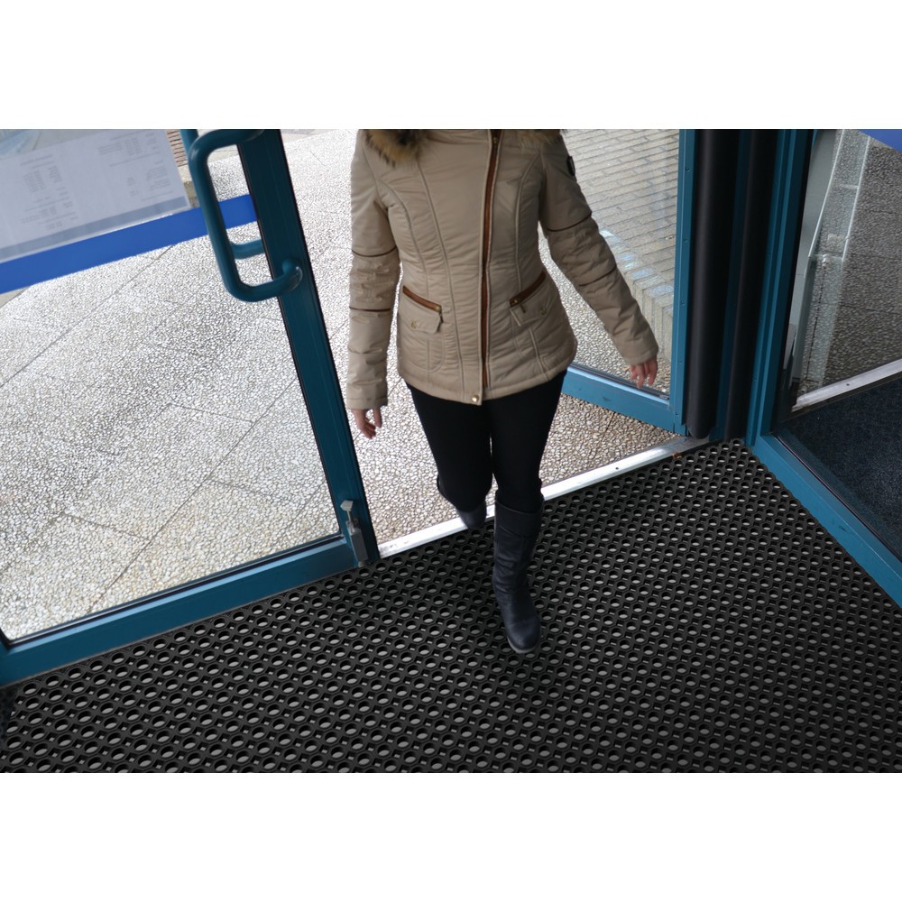 Produktabbildung Nr. 2: NoTrax Schmutzfangmatte mit Wabenprofil, BxL 1.000 x 1.500 mm