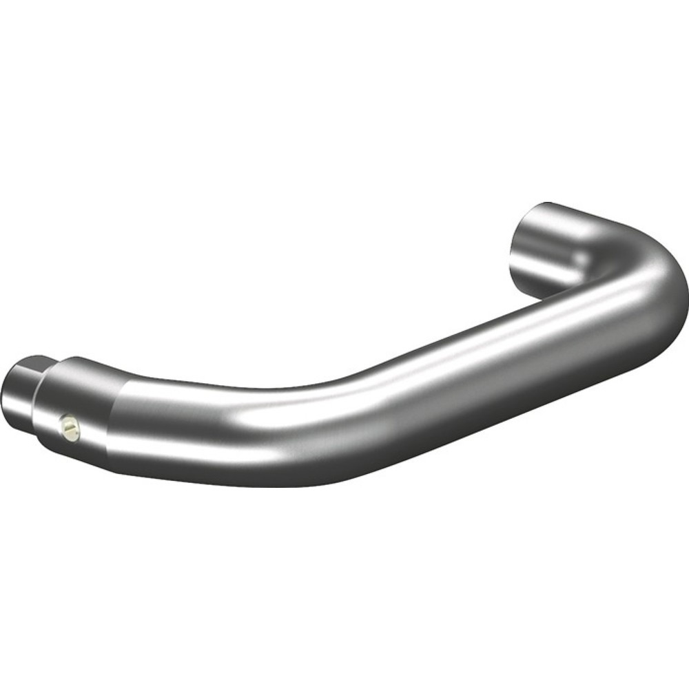Produktabbildung: OGRO Profiltürdrückerlochteil OGRO 8100V AL, 8 mm, Aluminium F1, schräg
