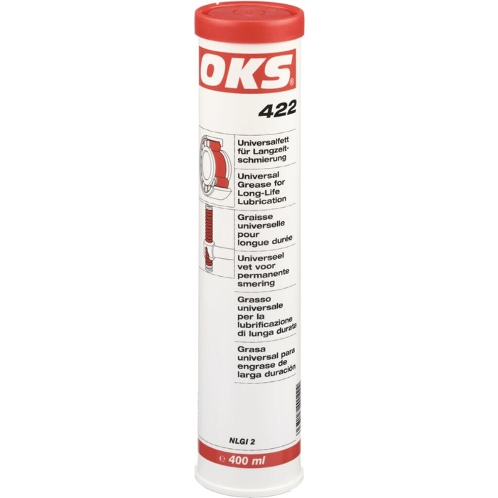 Produktabbildung: OKS Universalfett 422 400 ml hell Kartusche